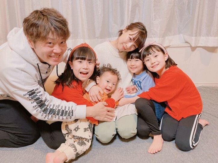 エハラマサヒロの妻、第5子の妊娠を報告「おめでとう」「楽しみ」の声