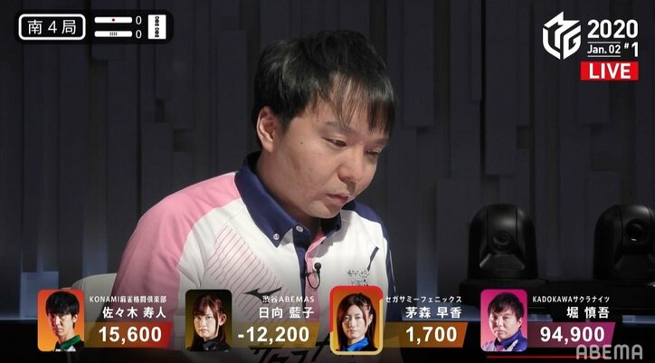 役満＆最高スコアでド派手にあけおめ！堀慎吾、2021年初戦に大爆発の9万点超トップ／麻雀・Mリーグ