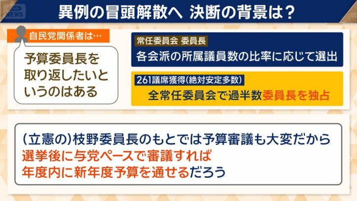 解散を決めた背景は？