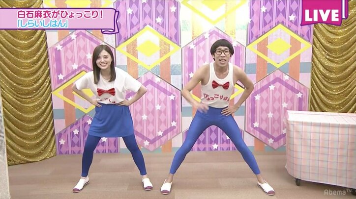 白石麻衣のひょっこりはん生共演、衛藤美彩がメイク術特別公開にかわいすぎるの声