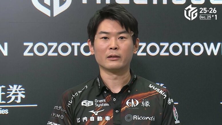 陽気なビッグマン・竹内元太、ファンへのXマスプレゼントは2発連続親跳満の大逆転トップ「絶対にマクれると思ってました！」／麻雀・Mリーグ