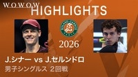 男子シングルス２回戦 【ショートハイライト】J.シナー(ITA) vs J.セルンドロ(ARG) 