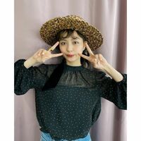 内田理央、くるりん前髪の麦わら帽子ショット披露 「超かわいい！！」「似合いすぎとる」の声