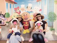 井上和香、安めぐみ親子と“アンパンマンミュージアム”へ「娘ちゃん大興奮」
