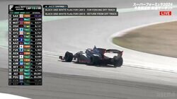 「そんな曲がらんのか」ピットイン直後のレーシングマシンが突如コースアウトした瞬間「タイヤ冷えすぎ」プロもお手上げ、繊細すぎる挙動にファン驚愕