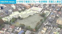 小学校で催涙スプレーを誤噴射 児童3人搬送