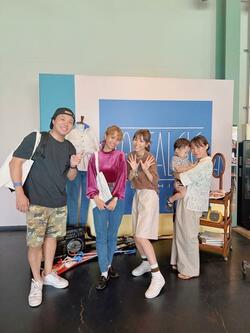 エハラマサヒロの妻、pecoに誘われて夫と訪れた場所「色んな方にも会えて」 