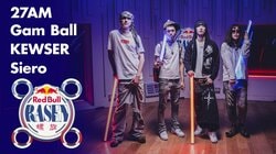 Red Bullによるサイファー企画『RASEN』の第36弾にGam Ball、27AM、Siero、KEWSERが登場。ビートはLIL Gが制作