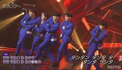 「どうかしてる」「別格」日本人・カズタが大活躍！アイドル派5人がSUPER JUNIORの大ヒット曲を披露、会場大歓声！『青春スター』