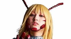 『テラフォーマーズ』連載15周年記念 仙北谷ハンナが“ミッシェル”を完全再現 『ヤンジャン』コラボグラビア