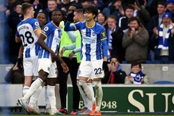 4発大勝に貢献の三笘薫がプレミア週間ベスト11に選出！…選考役シアラー氏も絶賛