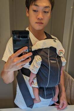  おばたのお兄さん、息子の1か月健診の結果を報告「どうりで日に日に重たく感じた」 