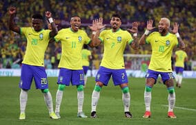 ブラジルがネイマールの復帰弾などで韓国に4発快勝！アジア勢はラウンド16で全滅…《カタールW杯》