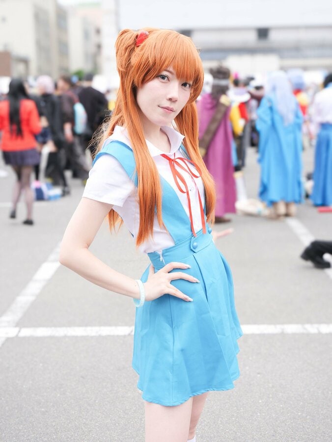 [照片/圖片] 【繁体字】大阪咖啡酒吧店員挑戰《EVA》明日香Cosplay！「特別在意展現她堅強的性格與傲嬌的氛圍」 1