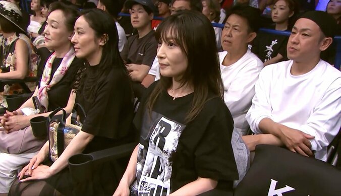 リングサイドに熊田曜子