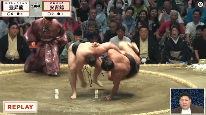 「嘘だろ！」安青錦、痛めた“左足を浮かしながら”横綱・豊昇龍を豪快に投げる「左足かばいながらこの相撲」驚愕の声相次ぐ 2枚目