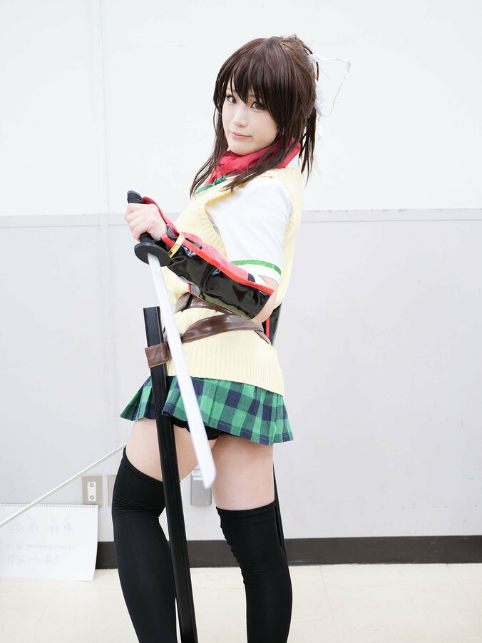 【写真・画像】『閃乱カグラ』飛鳥コスプレ　4枚目