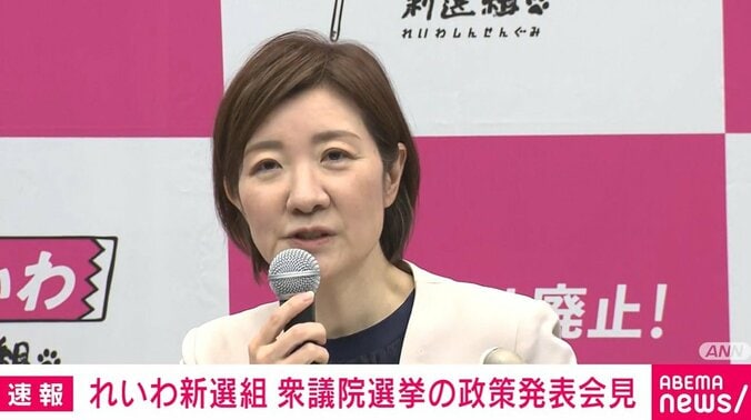 れいわ新選組・大石共同代表