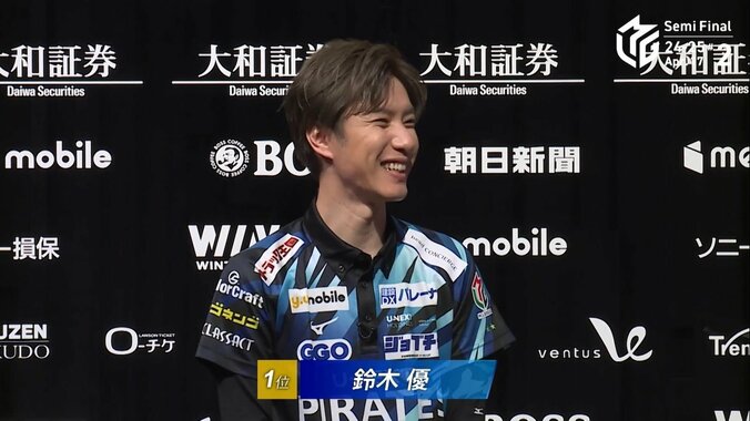 【写真・画像】MVP勢揃い豪華卓は鈴木優が圧勝！特大弾連発の8万点トップ 個人同日2連勝でチームを奪首導く「充実感がいっぱい」／麻雀・Mリーグ　2枚目