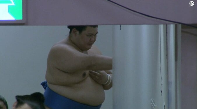 大の里の独特なルーティン