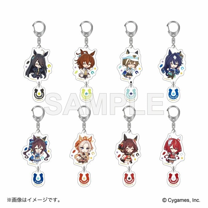 アクリルキーホルダー（全8種）1,320円（税込）