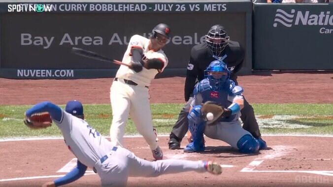 「これが去年50-50の人ですか？」大谷翔平の100マイル“快速球”に米識者が脱帽 「とてつもなくホップしている」打者も唖然 3枚目