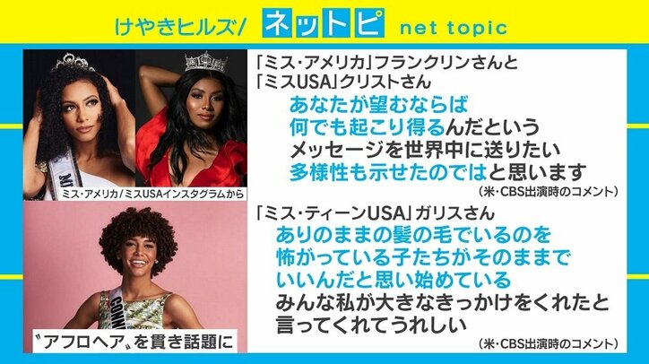 米3大ミスコン制覇の黒人女性が“3人揃って”語った想い