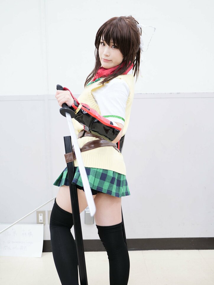 【写真・画像】『閃乱カグラ』飛鳥コスプレ　4枚目