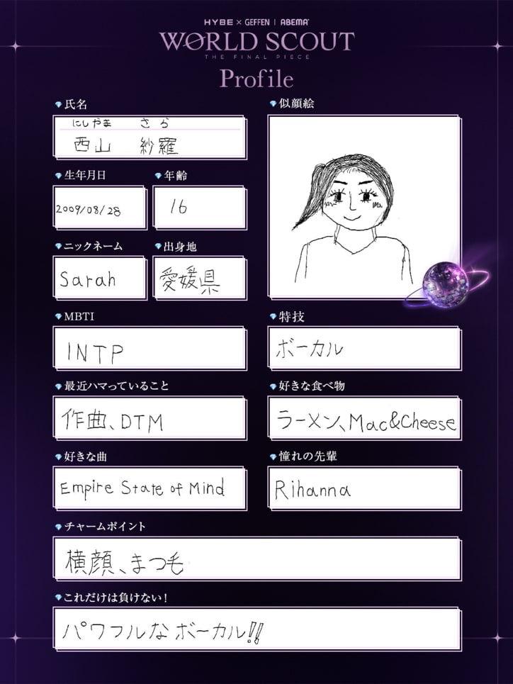 【写真・画像】『WORLD SCOUT: THE FINAL PIECE』メンバープロフィール 23枚目