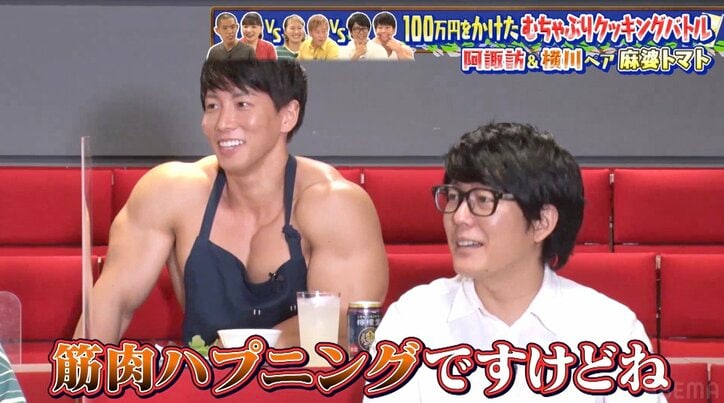 長ネギの荒みじんは素手で、トマトは握りつぶす!ボディビルダー横川、筋肉パワーで麻婆トマトを作る