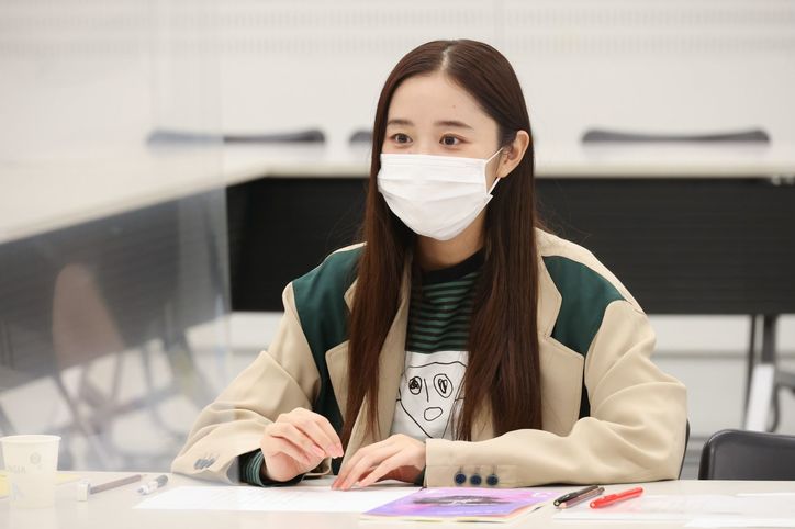 堀田真由、住田紗里アナからアナウンス指導！「完コピして本番に挑みたい」ドラマ『言霊荘』