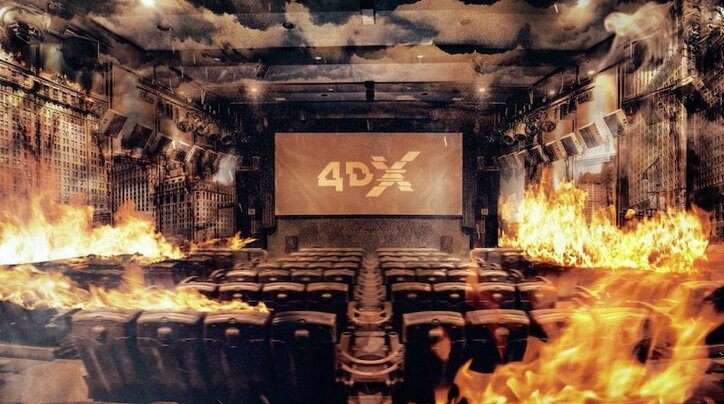 超高層ビルからのスリル満点のアクションが4DXシアターで炸裂！映画『スカイスクレイパー』特別映像解禁