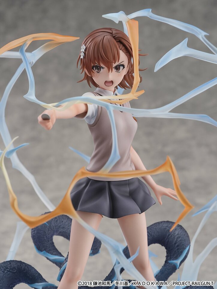【写真・画像】アニメ『とある科学の超電磁砲T』の「御坂美琴」がフィギュア化!6月21日より予約受付開始 8枚目