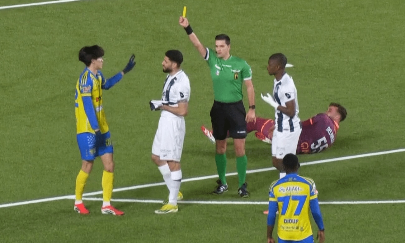 後藤啓介にはイエローカードが出てしまった