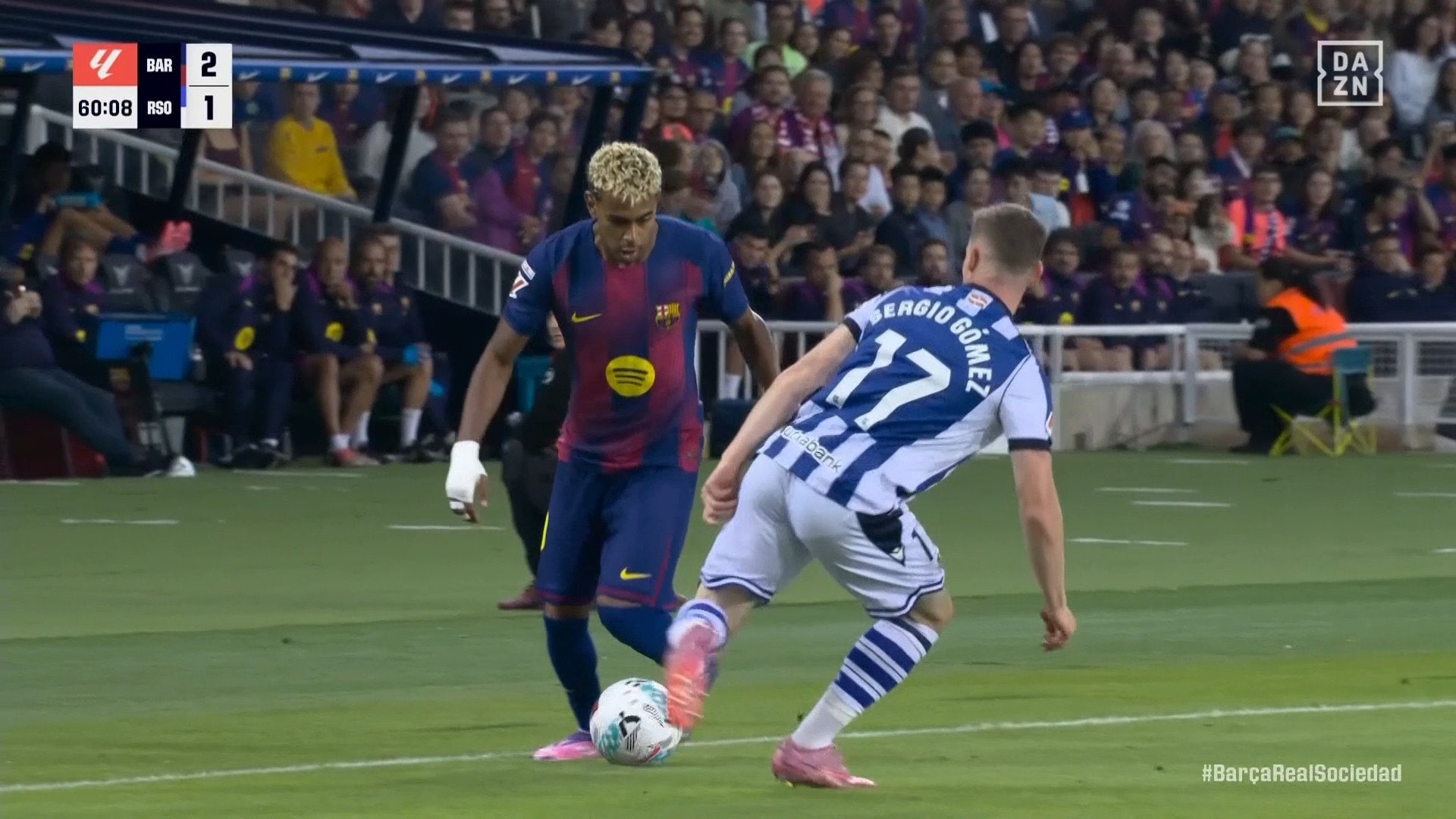 【映像】エラシコで股抜き縦突破の瞬間