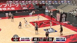 「これは騙されるやろ！」福岡大附大濠のエースガード、ステップバック→クイックフェイント→３Ｐ炸裂の一部始終「間合いの作り方がうまい」