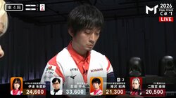 イケメン雀士・滝沢和典、長い指で“フェザーキャッチ”狙った字牌を捉えた最速&絶品七対子 所作にファンは「ゆっくり」「そっと」と注目/麻雀・Mトーナメント