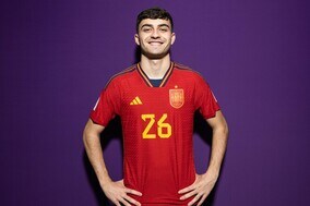 「アルゼンチンと決勝で戦えたら嬉しいね」ペドリがW杯でメッシとの対戦を熱望！バルサ時代にもらった助言も明かす「何より…」