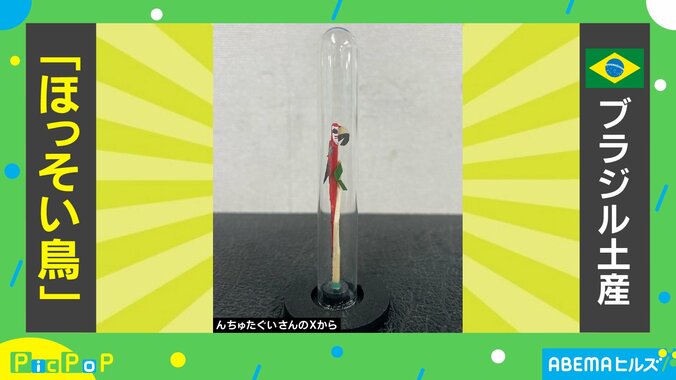 ブラジル土産で貰った“細～い置物”