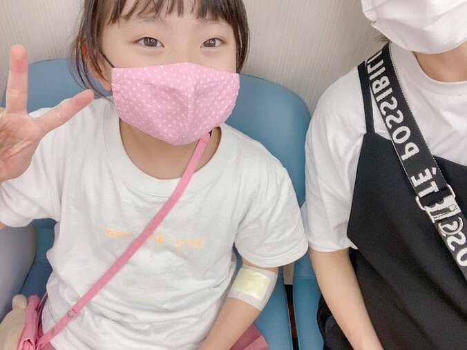 エハラマサヒロの妻、次女の腕が腫れて病院へ「大変」「お大事に」の声 1枚目