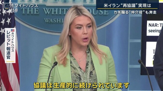 ホワイトハウス　レビット報道官