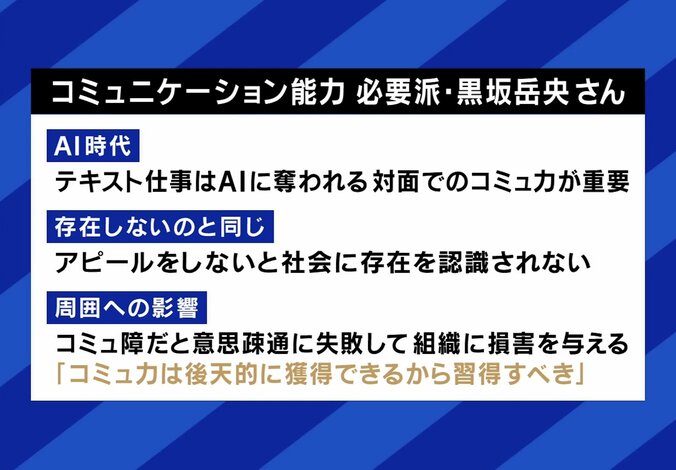 AI時代でも求められるコミュニケーションの例