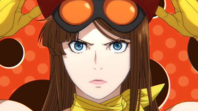 アニメ『東島丹三郎は仮面ライダーになりたい』岡田ユリコ場面カット