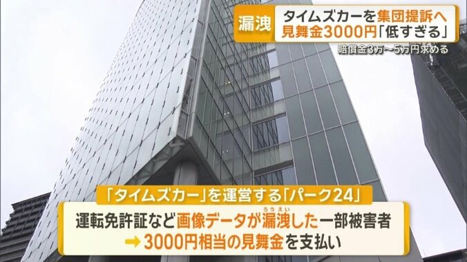 3000円相当の見舞金を支払うと発表
