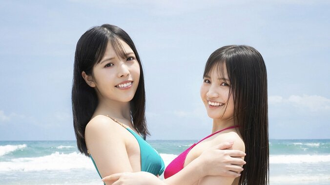 （左）早川聖菜（右）早川夢菜