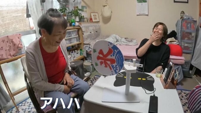 「電動うちわ」にもチャレンジ