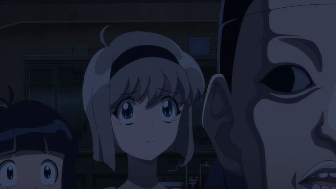 アニメ「地獄先生ぬ〜べ〜」人体模型第3話場面カット