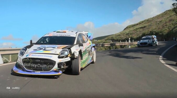 【写真・画像】峠道で「175km」到達！ 日本人ラリードライバー、驚異の全開アタックに「ガードレールすれすれ」「飛びそう」ファン騒然　1枚目