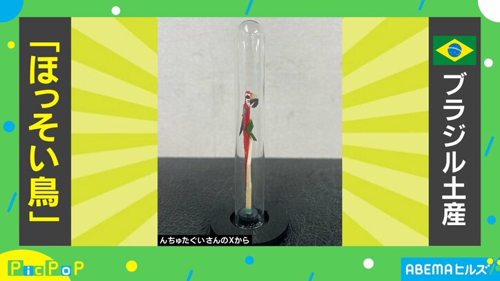 ブラジル土産で貰った“細～い置物”