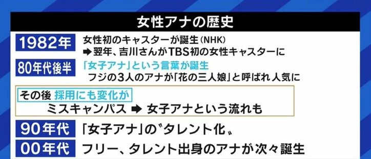 「女子アナ」と「女性アナウンサー」の違いって?「田中みな実の能力はすごかった」大ベテラン、1年目、志望学生が本音で語り合った